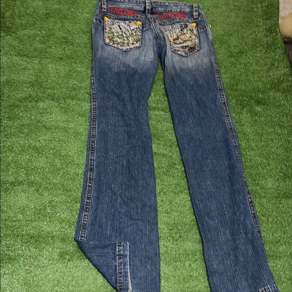 Dsquared2 Rare Italian Straight Fit Low-Rise Twins Jeans — image 7 of 8